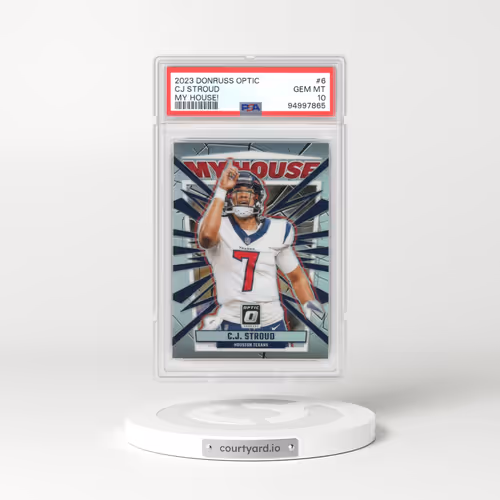 2023 Panini Donruss Optic My House! #6 CJ Stroud (PSA 10 GEM MINT)
