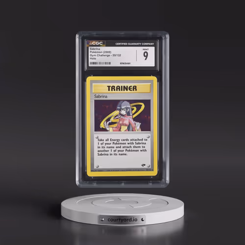 2000 Gym Challenge #20/132 Sabrina - Holo (CGC 9 MINT)