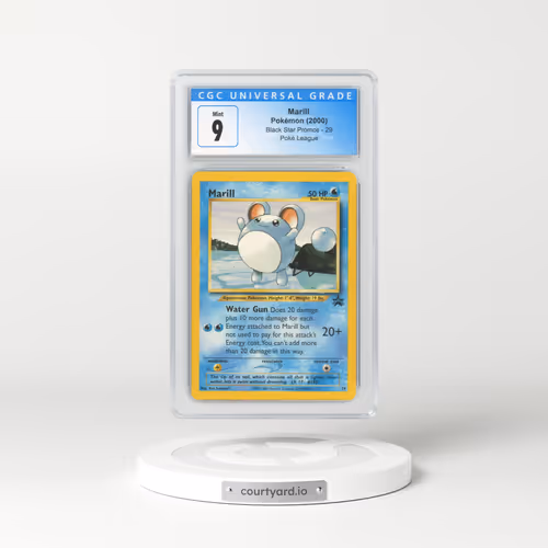 1999 Black Star Promo #29 Marill (CGC 9 MINT)
