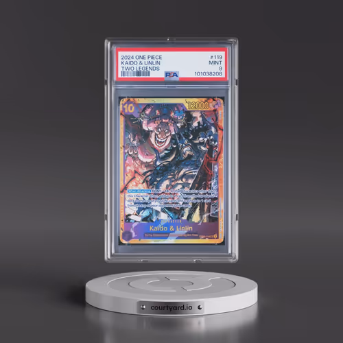 2024 One Piece OP08-Two Legends #119 Kaido & Linlin (PSA 9 MINT)