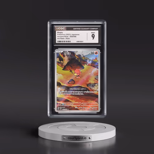 2023 Pokémon Sv4k-Ancient Roar #068 Magby - Art Rare (CGC 9 MINT)