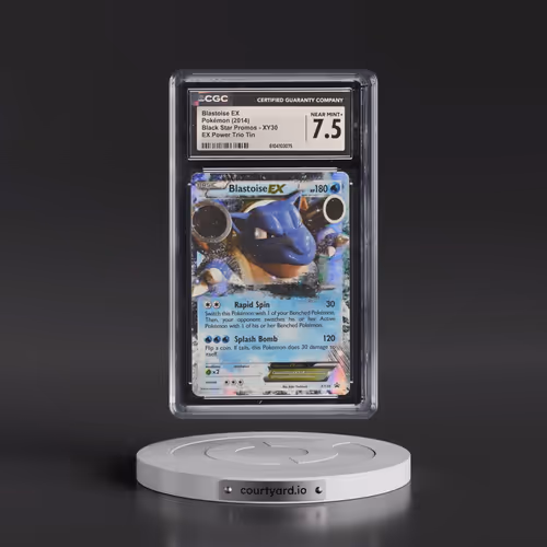 2013 Black Star Promos #XY30 Blastoise EX - Holo EX Power Trio Tins (CGC 7.5 NM+)
