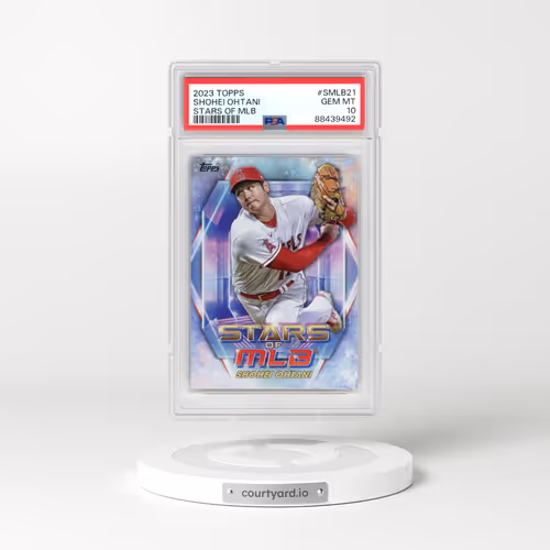 2023 Topps Stars of MLB #SMLB21 Shohei Ohtani (PSA 10 GEM MINT)