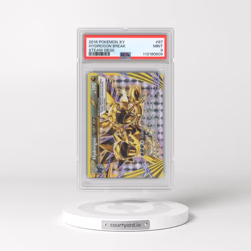 2016 Pokémon XY Steam Siege #87 Hydreigon Break (PSA 9 MINT)