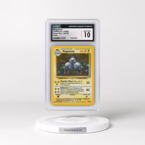 1999 Base Set #9/102 Magneton - Holo (CGC 10 GEM MINT)