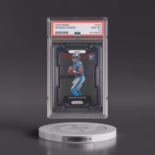 2023 Panini Prizm #329 Hendon Hooker (PSA 10 GEM MINT)