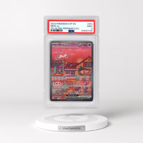 2023 Pokémon Svp EN-SV Black Star Promo #053 Mew EX - Holo 151 Ultra-Premium Collection (PSA 9 MINT)