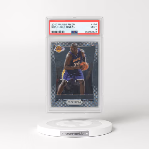 2012 Panini Prizm #166 Shaquille O'Neal (PSA 9 MINT)