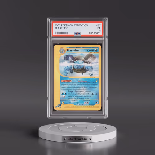 2002 Pokémon Expedition #37 Blastoise (PSA 5 EX)