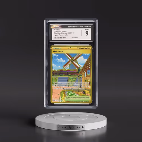 2023 Obsidian Flames - OBF EN #229/197 Artazon - Hyper Rare Holo (CGC 9 MINT)