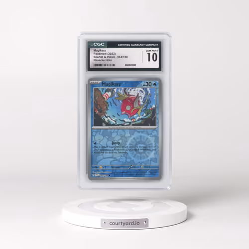 2023 Scarlet & Violet #044/198 Magikarp - Reverse Holo (CGC 10 GEM MINT)