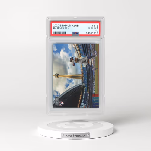 2020 Stadium Club #112 Bo Bichette (PSA 10 GEM MINT)