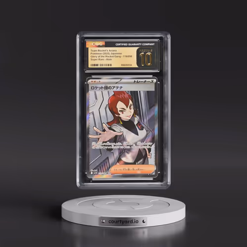 2025 Glory of the Rocket Gang - sv10 #119/098 Team Rocket's Ariana - Super Rare Holo (CGC 10 PRISTIN