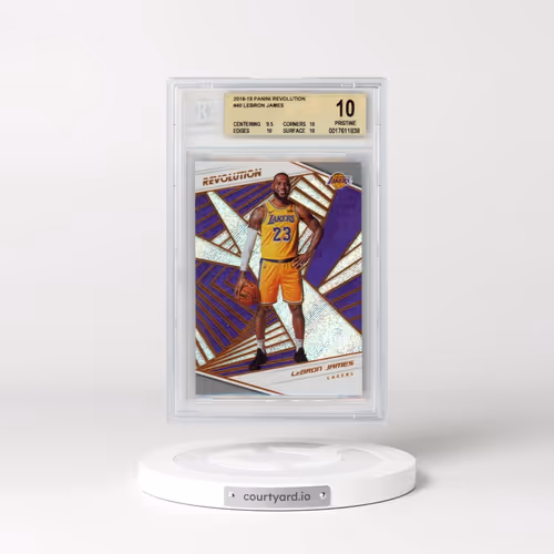 2018 Panini Revolution #40 LeBron James (BGS 10 PRISTINE)