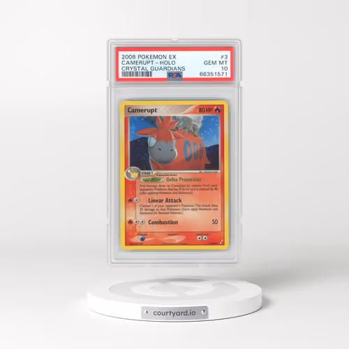 2006 Pokémon EX Crystal Guardians #3 Camerupt - Holo (PSA 10 GEM MINT)
