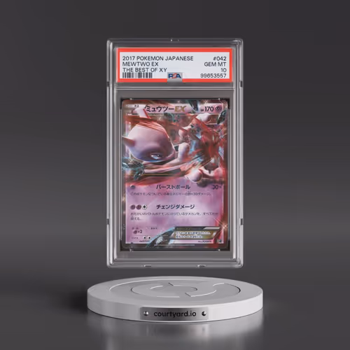 2017 Pokémon the Best of XY #042 Mewtwo EX - Holo (PSA 10 GEM MINT)