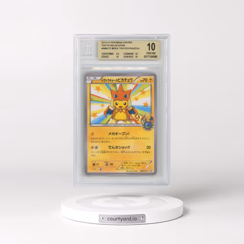 2013 XY & XY BREAK Promo #098 Mega Tokyo's Pikachu - Pokémon Center Tokyo Relocation (BGS 10 PRISTIN