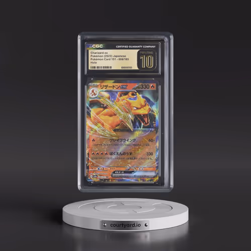 2023 Pokémon Card 151 #006/165 Charizard ex - Holo (CGC 10 PRISTINE)