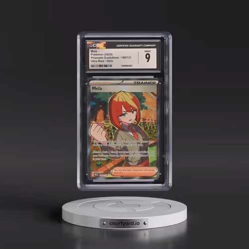 2024 Prismatic Evolutions - PRE EN #140/131 Mela - Ultra Rare Holo (CGC 9 MINT)