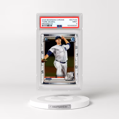 2020 Bowman Chrome Prospects #BCP108 Tarik Skubal (PSA 9 MINT)
