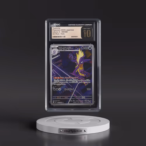 2025 Inferno X - M2 #089/080 Toxtricity - Art Rare Holo (CGC 10 PRISTINE)
