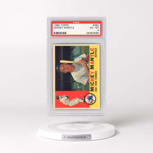 1960 Topps #350 Mickey Mantle (PSA 4 VG-EX)