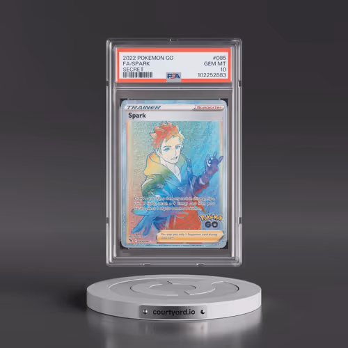 2022 Pokémon Go #085 Spark - Full Art Secret (PSA 10 GEM MINT)