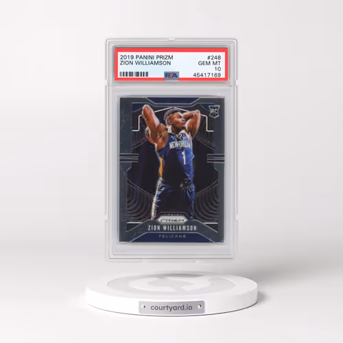 2019 Panini Prizm #248 Zion Williamson (PSA 10 GEM MINT)