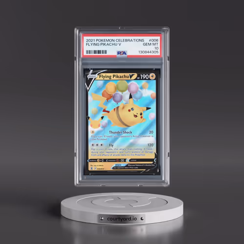 2021 Pokémon Celebrations #006 Flying Pikachu V - Holo (PSA 10 GEM MINT)