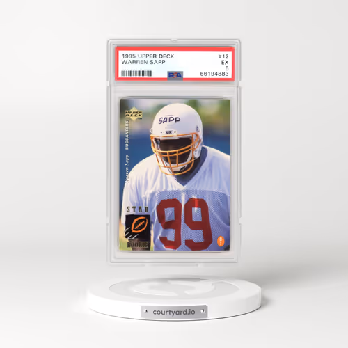 1995 Upper Deck #12 Warren Sapp (PSA 5 EX)