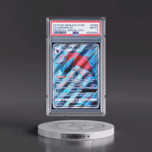 2017 Pokémon SM Black Star Promo #SM84 Zoroark GX - Holo Full Art Shining Legends Special Collection