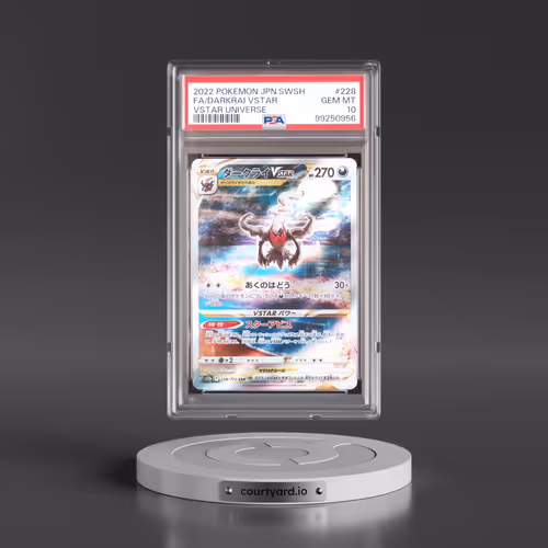 2022 Pokémon Sword & Shield Vstar Universe #228 Darkrai Vstar - Full Art (PSA 10 GEM MINT)
