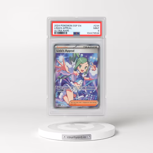 2024 Pokémon Ssp EN-Surging Sparks #234 Lisia's Appeal - Ultra Rare (PSA 9 MINT)