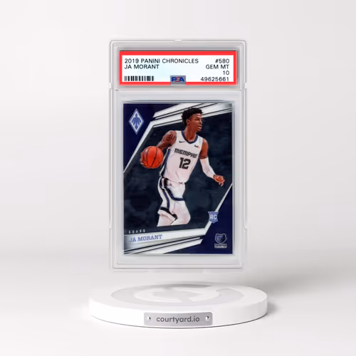 2019 Panini Chronicles #580 Ja Morant (PSA 10 GEM MINT)