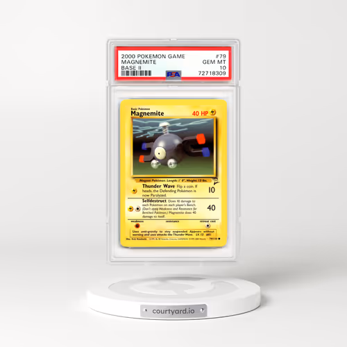 2000 Base Set 2 #79 Magnemite (PSA 10 GEM MINT)