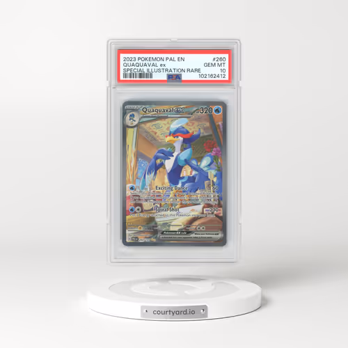 2023 Pokémon Pal EN-Paldea Evolved #260 Quaquaval EX - Holo Special Illustration Rare (PSA 10 GEM MINT)