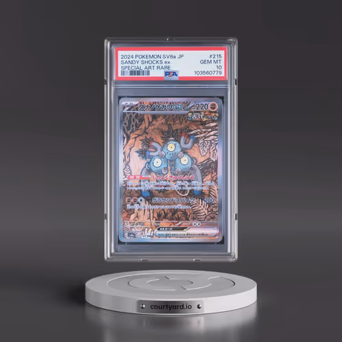 2024 Pokémon Sv8a-Terastal Fest EX #215 Sandy Shocks EX - Holo Special Art Rare (PSA 10 GEM MINT)