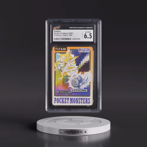 1997 (Pocket Monsters on Bottom) Part 4 #064 Kadabra (CGC 6.5 EX-NM+)