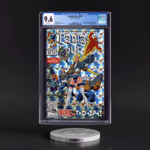 Fantastic Four #375 CGC 9.6 White Pages (Marvel Comics, 4/93) - Universal