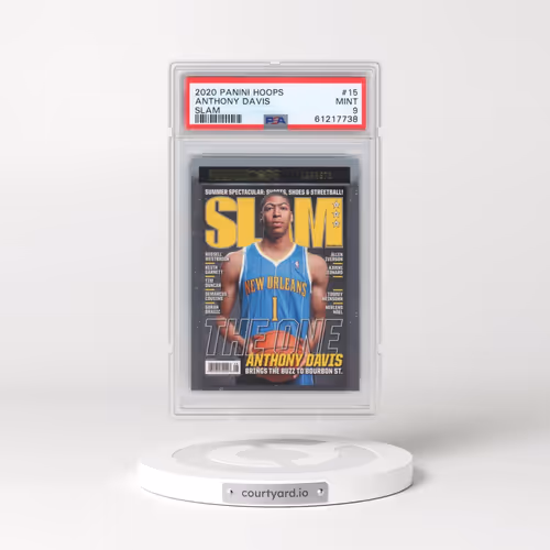 2020 Panini Hoops Slam #15 Anthony Davis (PSA 9 MINT)