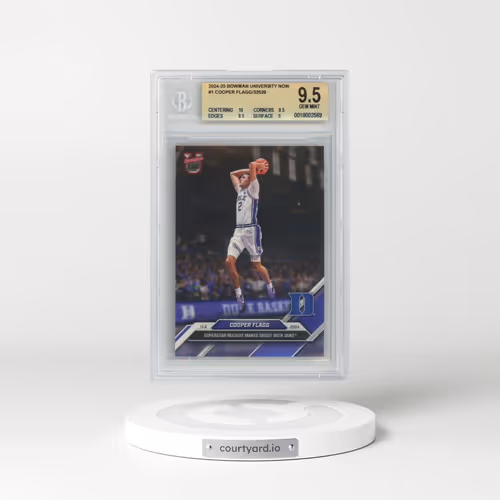 2024 Bowman U Now #1 Cooper Flagg (BGS 9.5 GEM MINT)