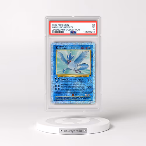 2002 Pokémon Legendary Collection #2 Articuno - Reverse Foil (PSA 5 EX)
