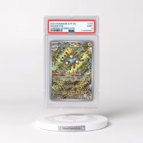 2024 Pokémon Svp EN-SV Black Star Promo #159 Magneton - Surging Sparks Elite Trainer Box (PSA 9 MINT
