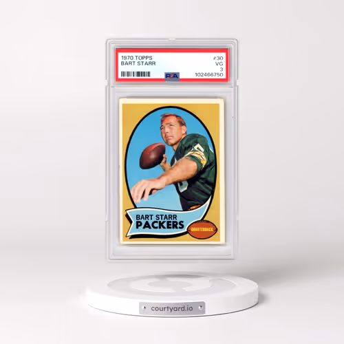 1970 Topps #30 Bart Starr (PSA 3 VG)