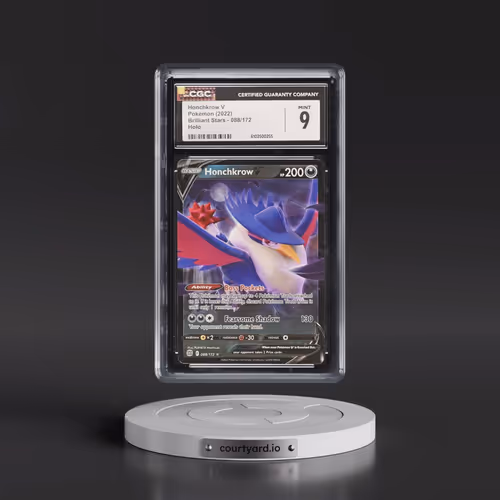 2022 Brilliant Stars #088/172 Honchkrow V - Holo (CGC 9 MINT)