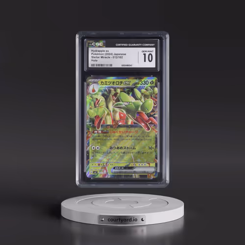 2024 Pokémon SV7-Stellar Miracle #012 Hydrapple EX - Holo (CGC 10 GEM MINT)