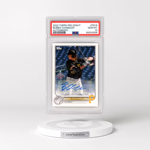 2022 Topps Pro Debut #PD16 Bubba Chandler - Autograph (PSA 10 GEM MINT)