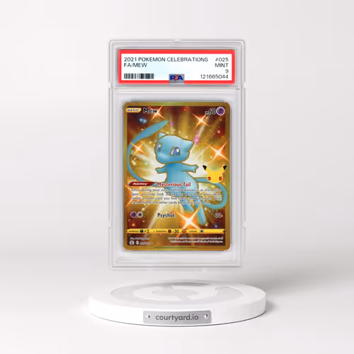 2021 Pokémon Celebrations #025 Mew - Full Art (PSA 9 MINT)