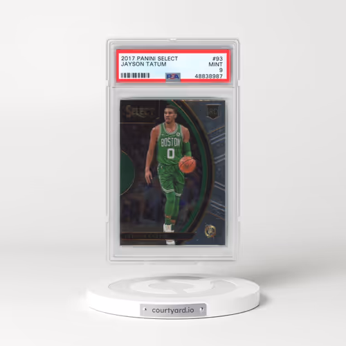 2017 Panini Select #93 Jayson Tatum (PSA 9 MINT)