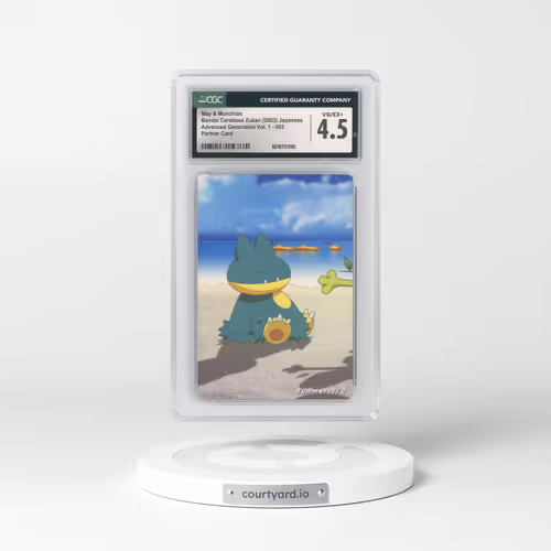 2003 Advanced Generation Vol. 1 #003 May & Munchlax - Partner Card (CGC 4.5 VG-EX+)